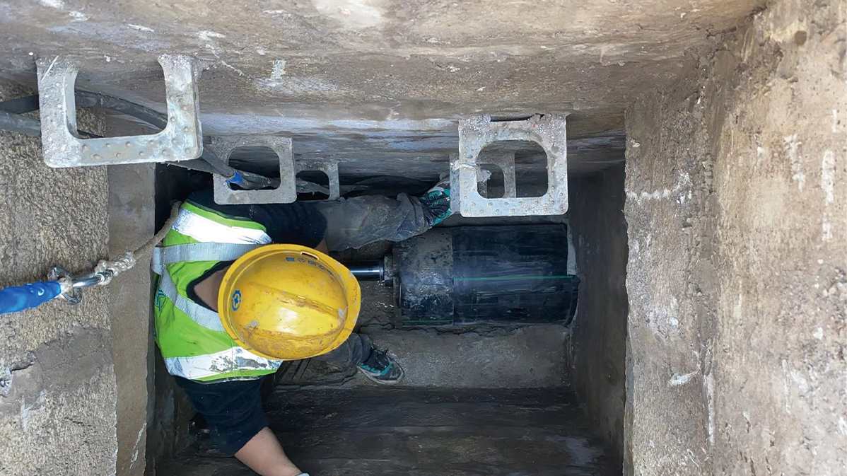 涧西HDPE短管内衬法